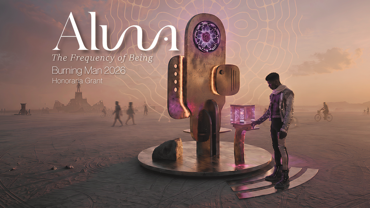 ALUNA — The Frequency of Being project artwork